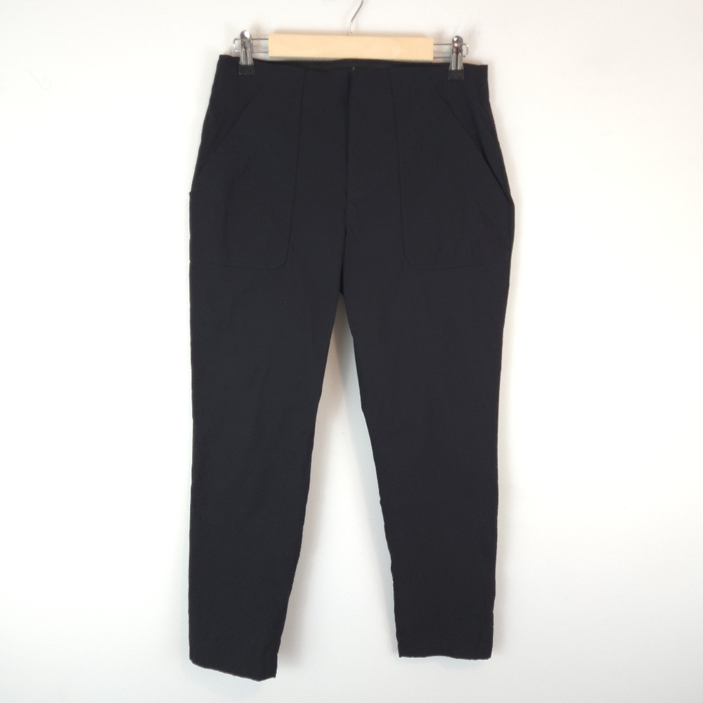 Eddie Bauer Women's Black Sightscape Horizon Slim Straight Ankle Pants